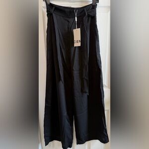 NWT Black Wide-Leg Pants